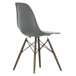 Online Eames Plastic Chair DSW Stoel Esdoorn Donker Eetkamerstoelen
