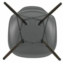 Online Eames Plastic Chair DSW Stoel Esdoorn Donker Eetkamerstoelen