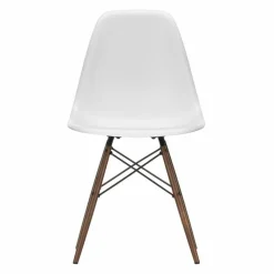 Online Eames Plastic Chair DSW Stoel Esdoorn Donker Eetkamerstoelen