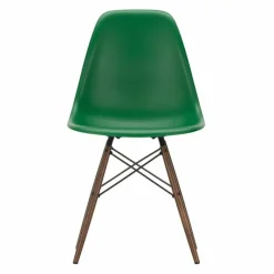 Online Eames Plastic Chair DSW Stoel Esdoorn Donker Eetkamerstoelen