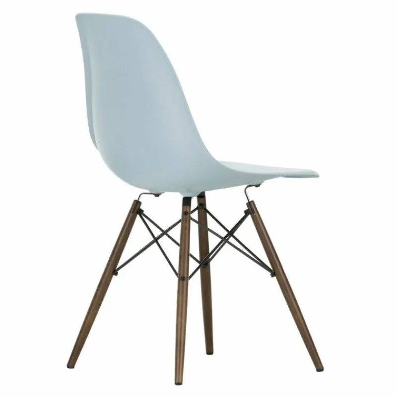 Online Eames Plastic Chair DSW Stoel Esdoorn Donker Eetkamerstoelen