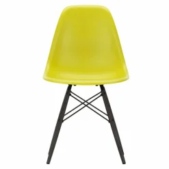 Hot Eames Plastic Chair DSW Stoel Esdoorn Zwart Eetkamerstoelen