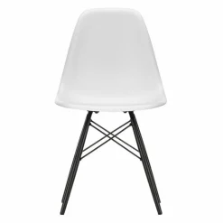 Hot Eames Plastic Chair DSW Stoel Esdoorn Zwart Eetkamerstoelen