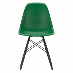 Hot Eames Plastic Chair DSW Stoel Esdoorn Zwart Eetkamerstoelen