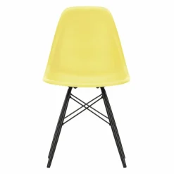 Hot Eames Plastic Chair DSW Stoel Esdoorn Zwart Eetkamerstoelen