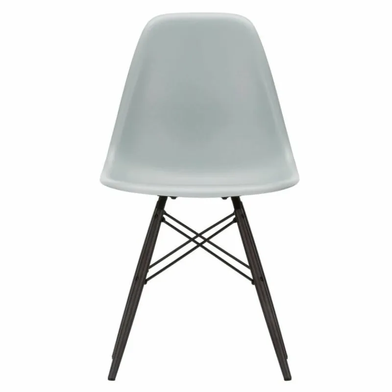 Hot Eames Plastic Chair DSW Stoel Esdoorn Zwart Eetkamerstoelen