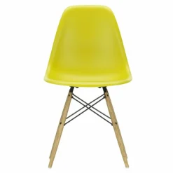 Sale Eames Plastic Chair DSW Stoel Esdoorn Gelig Eetkamerstoelen