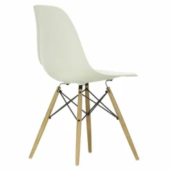 Sale Eames Plastic Chair DSW Stoel Esdoorn Gelig Eetkamerstoelen