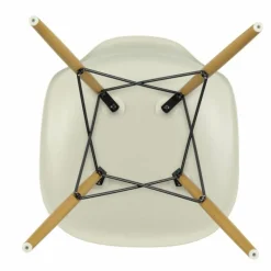 Sale Eames Plastic Chair DSW Stoel Esdoorn Gelig Eetkamerstoelen