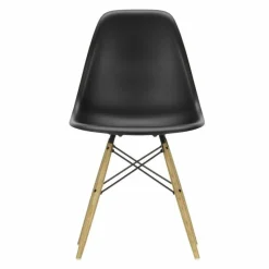 Sale Eames Plastic Chair DSW Stoel Esdoorn Gelig Eetkamerstoelen