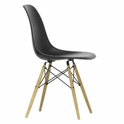 Sale Eames Plastic Chair DSW Stoel Esdoorn Gelig Eetkamerstoelen