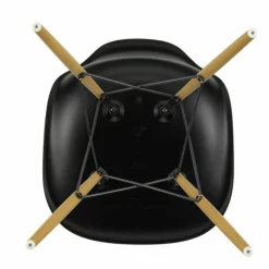 Sale Eames Plastic Chair DSW Stoel Esdoorn Gelig Eetkamerstoelen