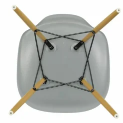 Sale Eames Plastic Chair DSW Stoel Esdoorn Gelig Eetkamerstoelen