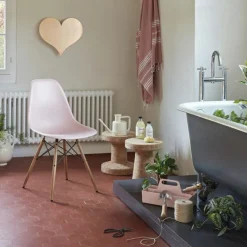 Sale Eames Plastic Chair DSW Stoel Esdoorn Gelig Eetkamerstoelen