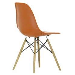 Sale Eames Plastic Chair DSW Stoel Esdoorn Gelig Eetkamerstoelen