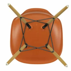 Sale Eames Plastic Chair DSW Stoel Esdoorn Gelig Eetkamerstoelen
