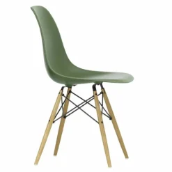 Sale Eames Plastic Chair DSW Stoel Esdoorn Gelig Eetkamerstoelen