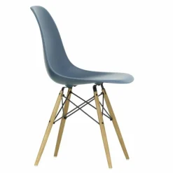 Sale Eames Plastic Chair DSW Stoel Esdoorn Gelig Eetkamerstoelen