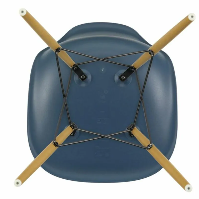 Sale Eames Plastic Chair DSW Stoel Esdoorn Gelig Eetkamerstoelen