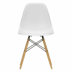 Sale Eames Plastic Chair DSW Stoel Esdoorn Gelig Eetkamerstoelen
