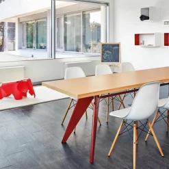 Sale Eames Plastic Chair DSW Stoel Esdoorn Gelig Eetkamerstoelen