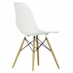 Sale Eames Plastic Chair DSW Stoel Esdoorn Gelig Eetkamerstoelen
