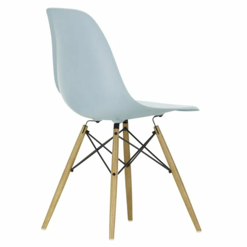 Sale Eames Plastic Chair DSW Stoel Esdoorn Gelig Eetkamerstoelen