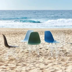 New Eames Plastic Chair DSX Wit Eetkamerstoelen