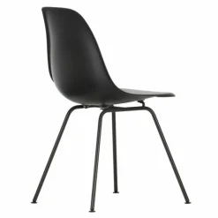 Hot Eames Plastic Chair DSX Zwart Onderstel Eetkamerstoelen