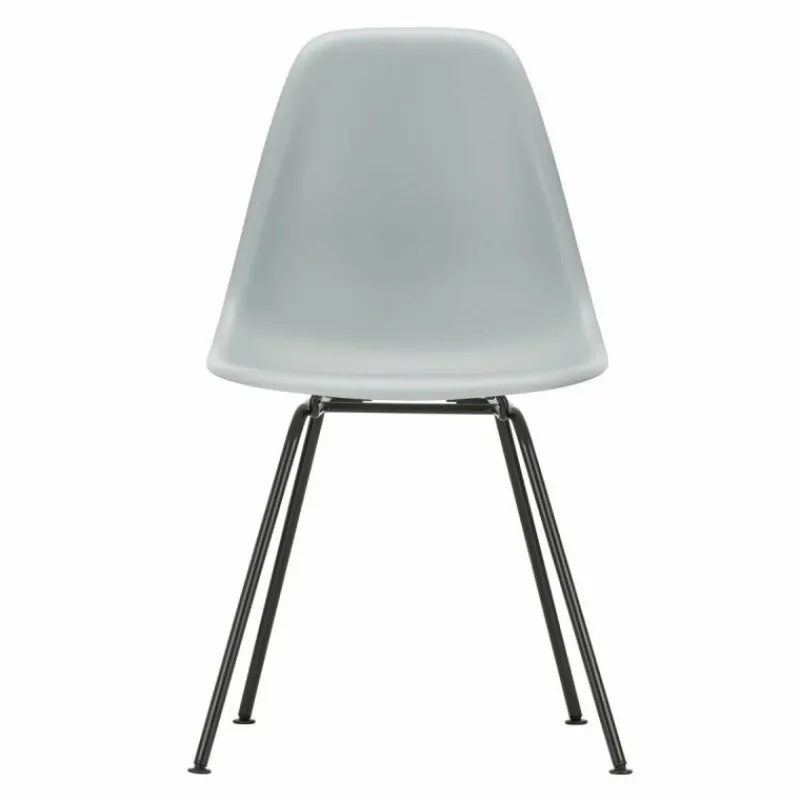 Hot Eames Plastic Chair DSX Zwart Onderstel Eetkamerstoelen