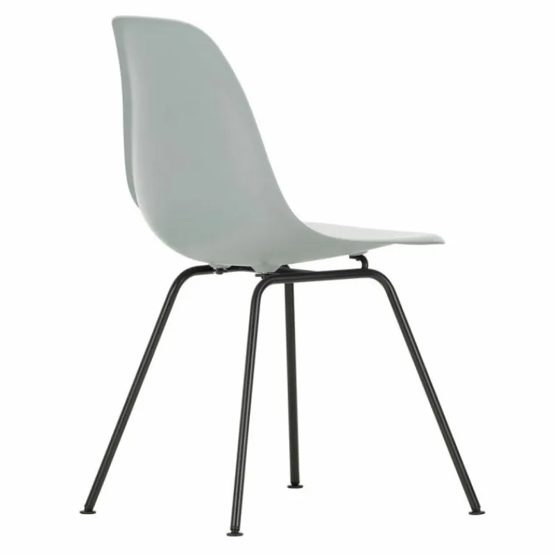 Hot Eames Plastic Chair DSX Zwart Onderstel Eetkamerstoelen