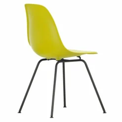 Hot Eames Plastic Chair DSX Zwart Onderstel Eetkamerstoelen