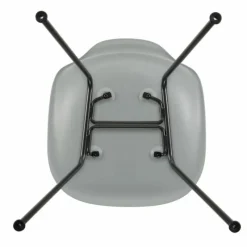 Hot Eames Plastic Chair DSX Zwart Onderstel Eetkamerstoelen