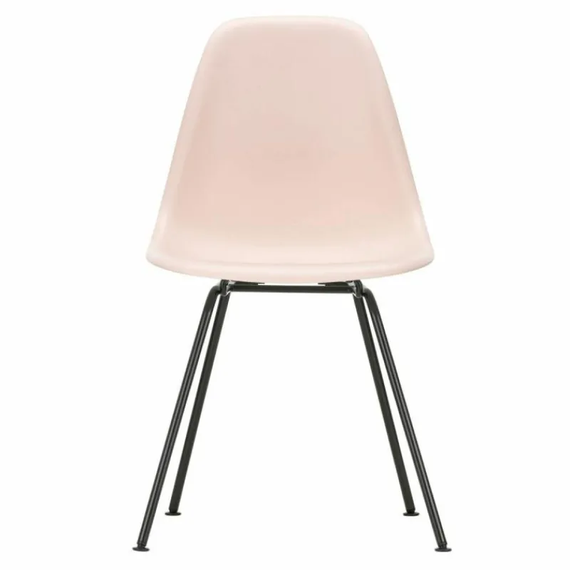 Hot Eames Plastic Chair DSX Zwart Onderstel Eetkamerstoelen