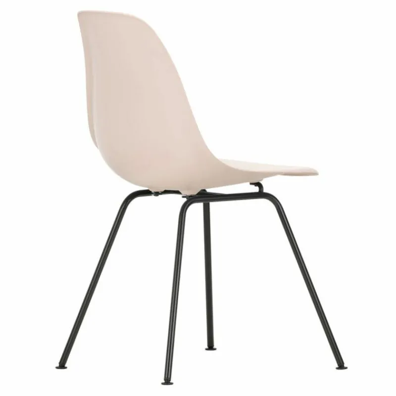 Hot Eames Plastic Chair DSX Zwart Onderstel Eetkamerstoelen