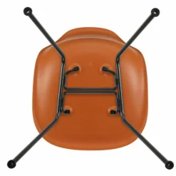 Hot Eames Plastic Chair DSX Zwart Onderstel Eetkamerstoelen