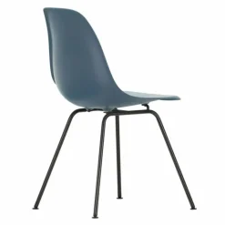 Hot Eames Plastic Chair DSX Zwart Onderstel Eetkamerstoelen