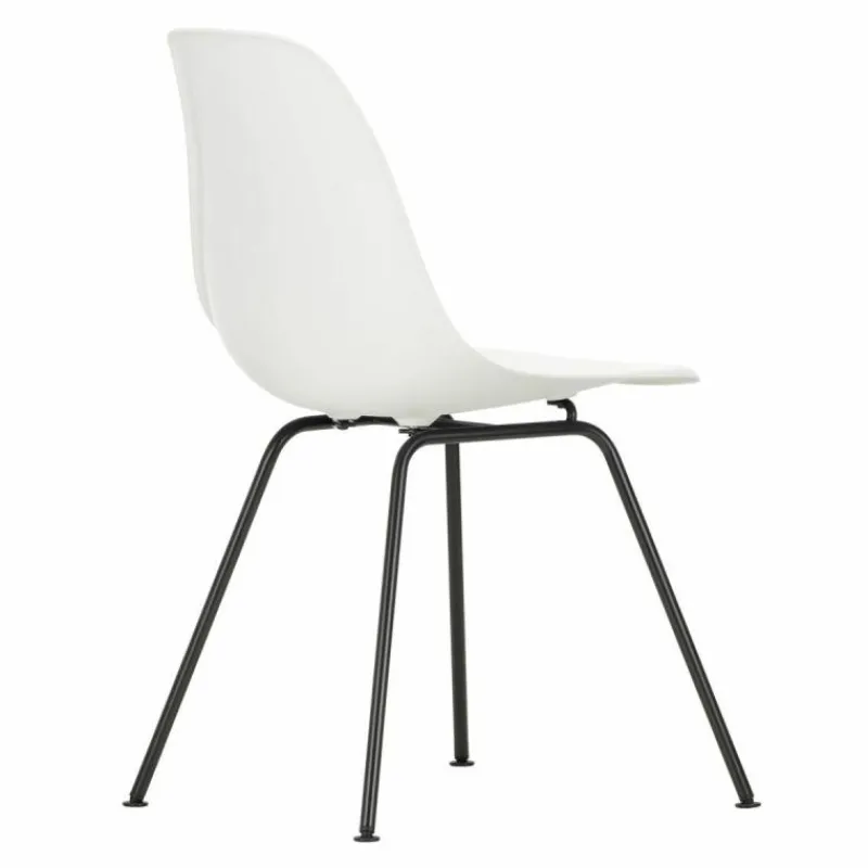 Hot Eames Plastic Chair DSX Zwart Onderstel Eetkamerstoelen