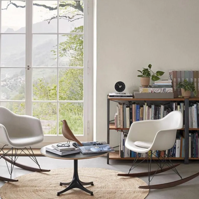 Eames Plastic Chair RAR Schommelstoel Schommelstoelen