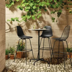 Discount Eames Plastic Stool Barkruk High Barkrukken