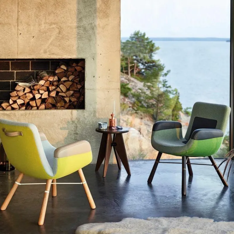 Clearance East River Chair Stoel Donker Eiken Fauteuils