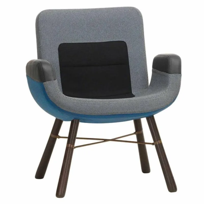 Clearance East River Chair Stoel Donker Eiken Fauteuils