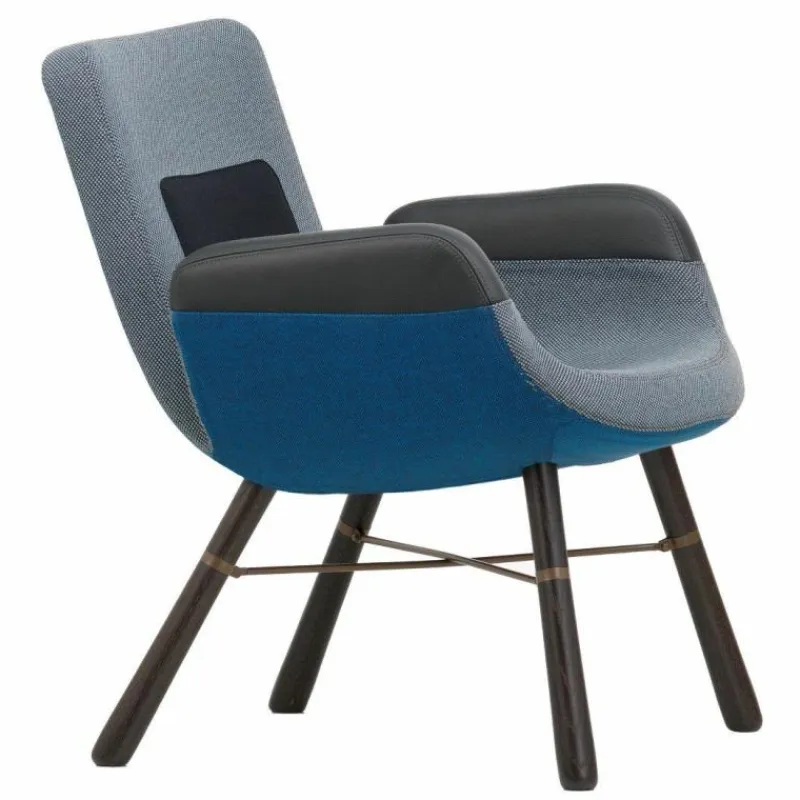 Clearance East River Chair Stoel Donker Eiken Fauteuils