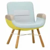 East River Chair Stoel Naturel Eiken Fauteuils
