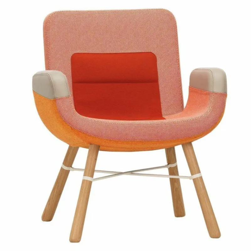 East River Chair Stoel Naturel Eiken Fauteuils