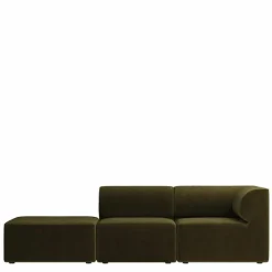 Hot Eave Modular 3-zits Bank Met Poef 3-Zits Banken