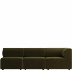 Outlet Eave Modular 3-zits Bank Open 3-Zits Banken