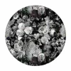 New Eden Queen B&W Round Vloer- en Wandkleed Vloerkleden
