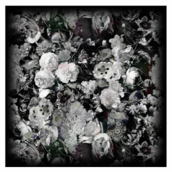 Eden Queen B&W Square Vloerkleed Vloerkleden