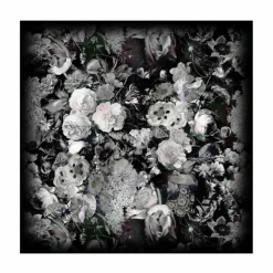 Eden Queen B&W Square Vloerkleed Vloerkleden